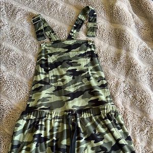 Camo overalls
